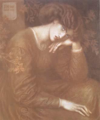Dante Gabriel Rossetti Reverie (mk28) oil painting picture